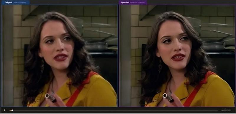 nero aivideo upscaler sample