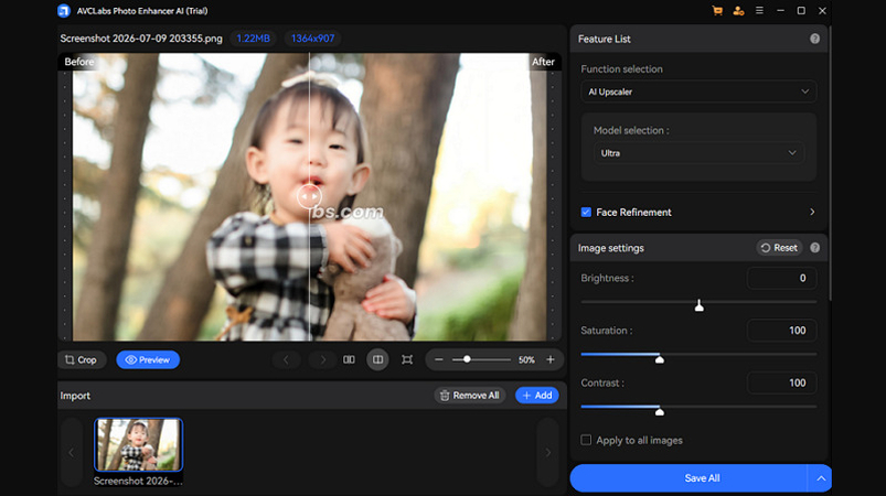 Preview and Save
