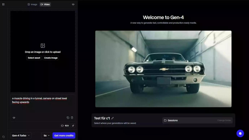 Runway ML AI video editing platform