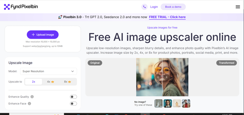 Sign in to Pixelbin to manage and optimize images