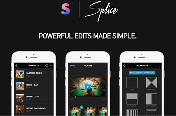 splice video editor file type