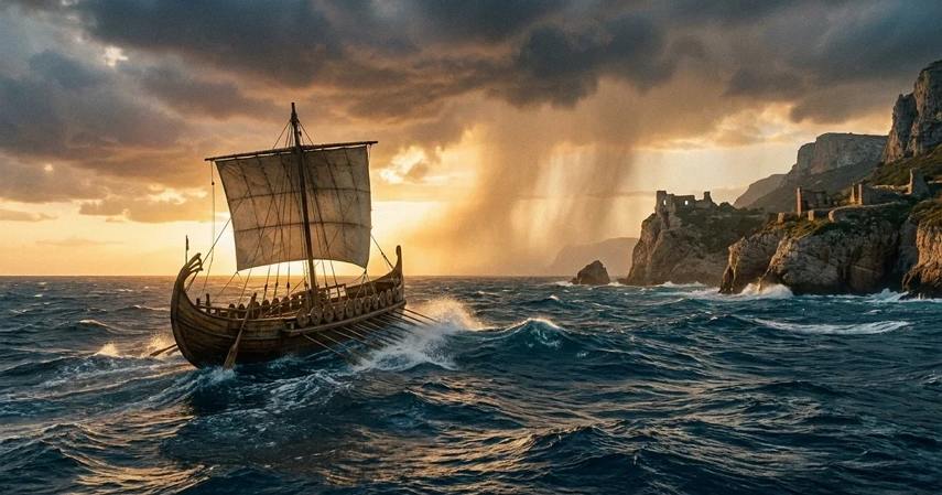 the odyssey sea plot