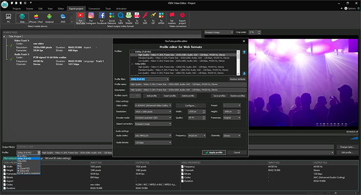 vsdc free video editor how to