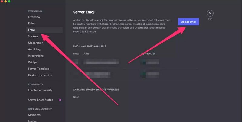 How to Upload your Own GIF Emotes to Discord Server 