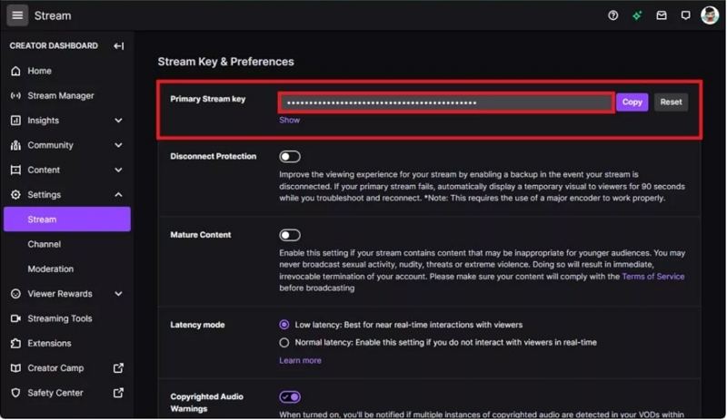 how-to-find-stream-key-on-twitch-with-simple-steps