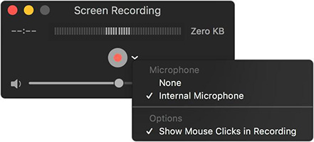 select microphone device to record powerpoint on Mac