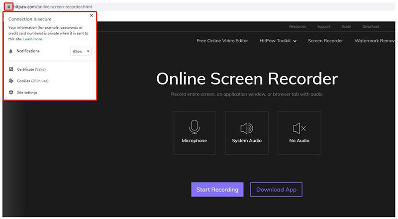 online screen recorder without download