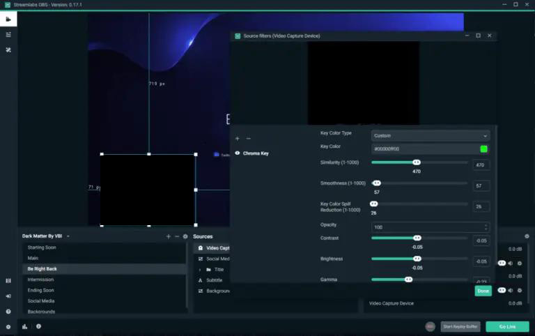 setting up streamlabs