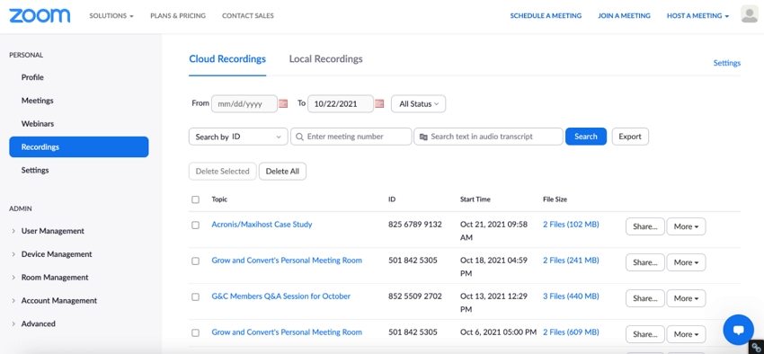 How to Trim Zoom Recording Locally or from Cloud with Easy Steps