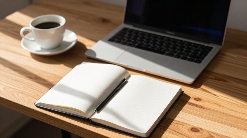 감성적인 책상 공간