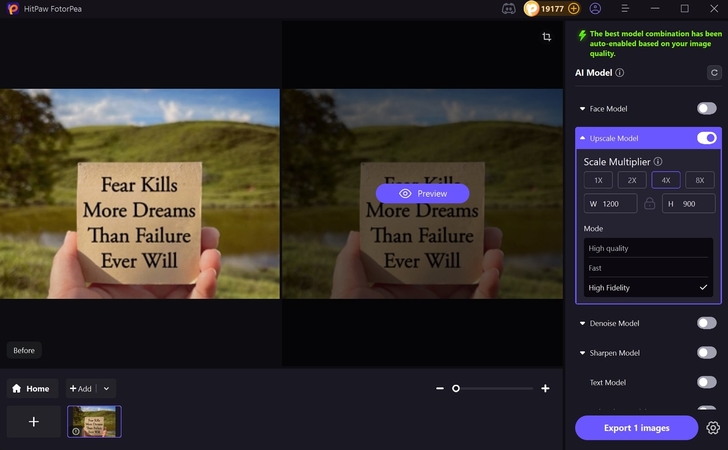 enhance post before posting