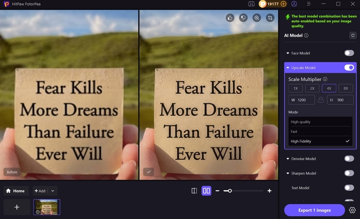 use export to save post
