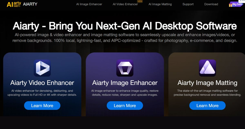 Aiarty Image Enhancer for batch club jersey poster upscaling