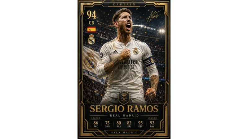 heroic football captain card
