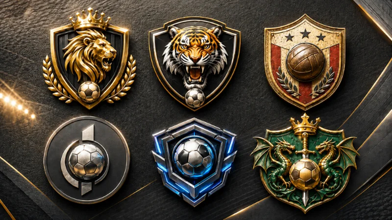 30+ insanely cool football logo prompts