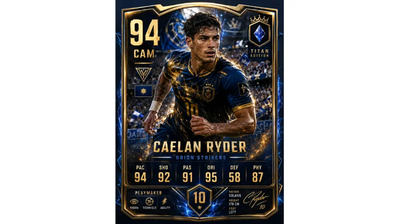 cinematic football hero card