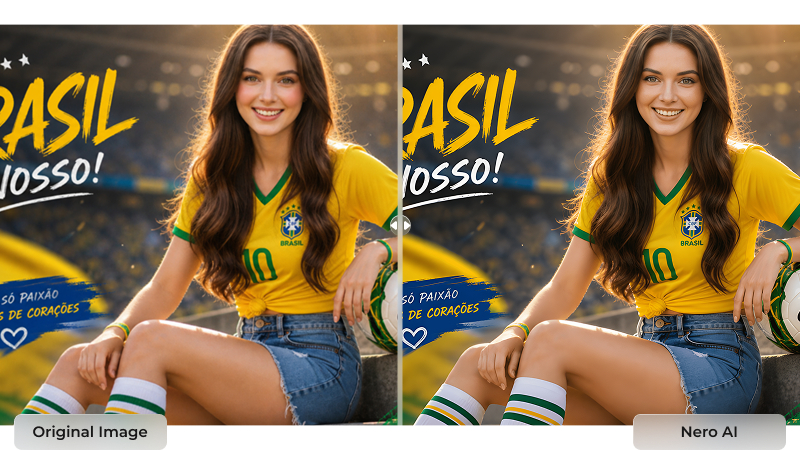 nero ai enhance world cup poster