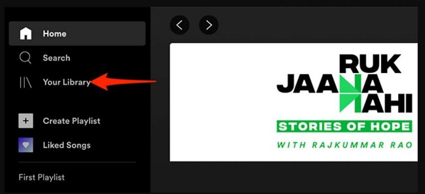 spotify tu biblioteca