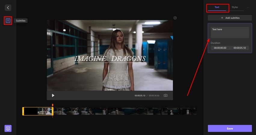 add subtitles to video hitpaw online