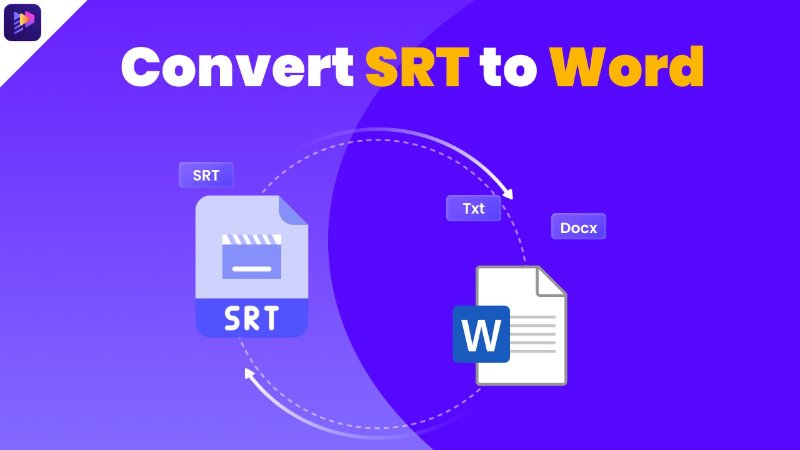 SRTファイルをWordに変換する3つの方法