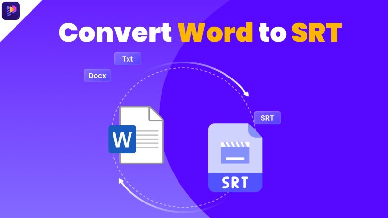 Word とSRT 変換: DOCXをSRTに変換する方法