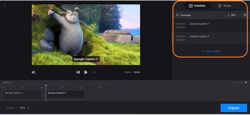 add captions to youtube shorts clideo guide 3