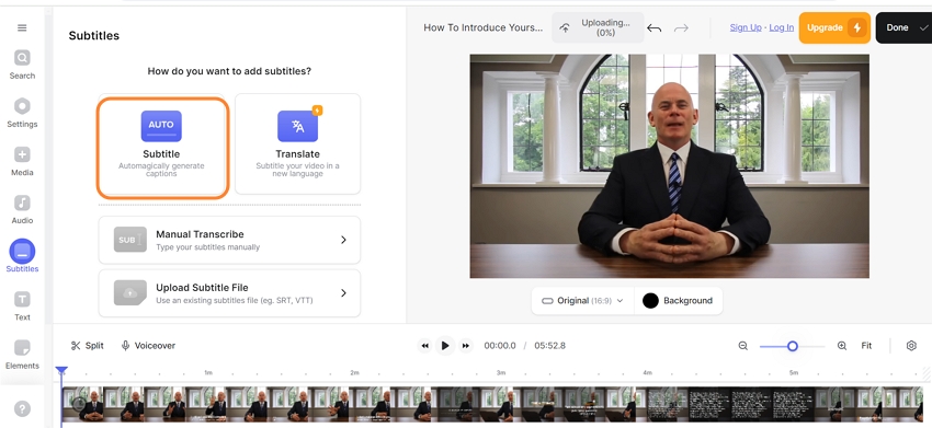 guía de video de veed para subtítulos en inglés 3