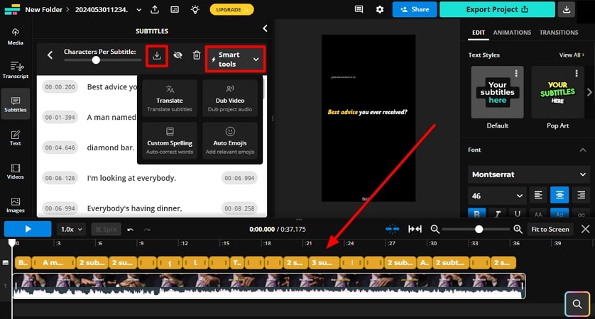 realizar ajustes precisos y descargar