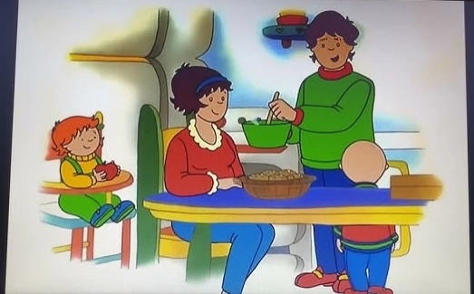 caillou's thanksgiving