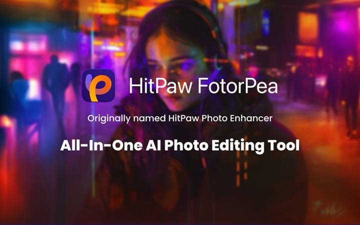 homepage screenshot of hitpaw fotorpea
