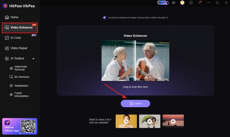 access video enhancer vikpea