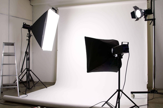 arrange good lighting for studio