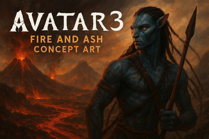 Avatar 3: Fire and Ash Concept Art-A Stunning Look of Pandora