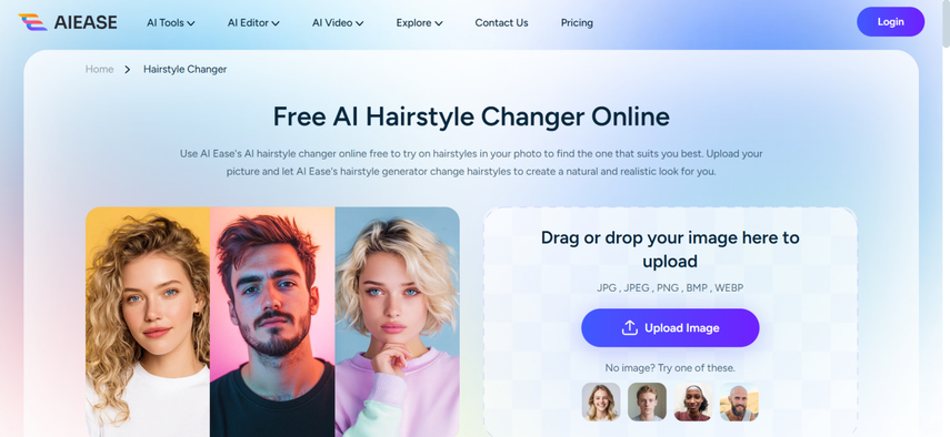 change hairstyle ai free