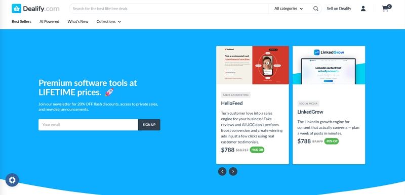 dealify software deals