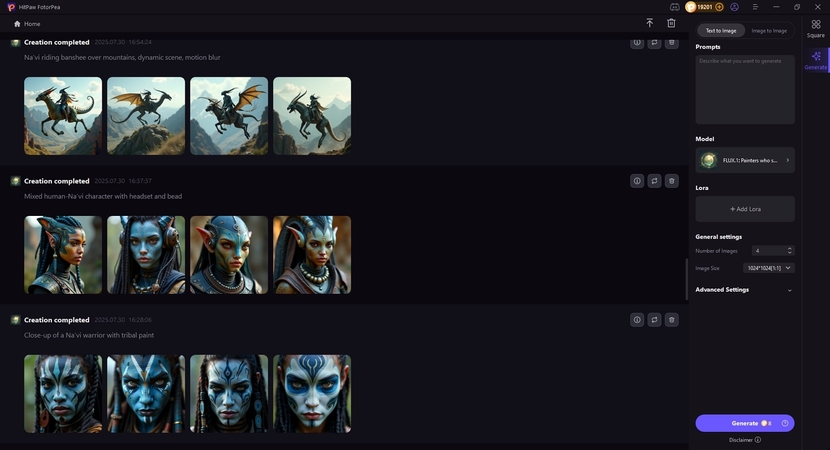 upscale and download image