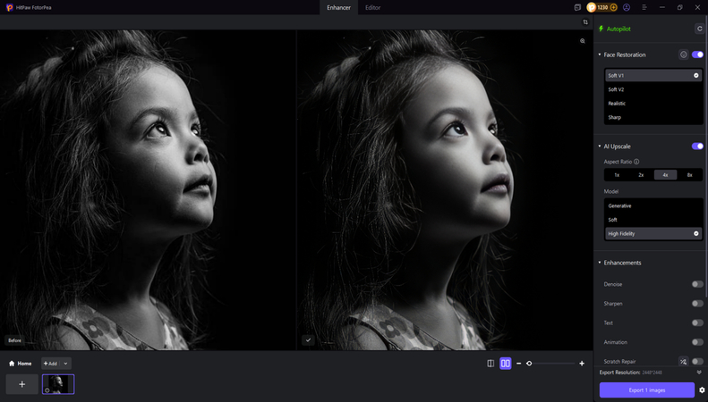 fotos de alto contraste para bebês