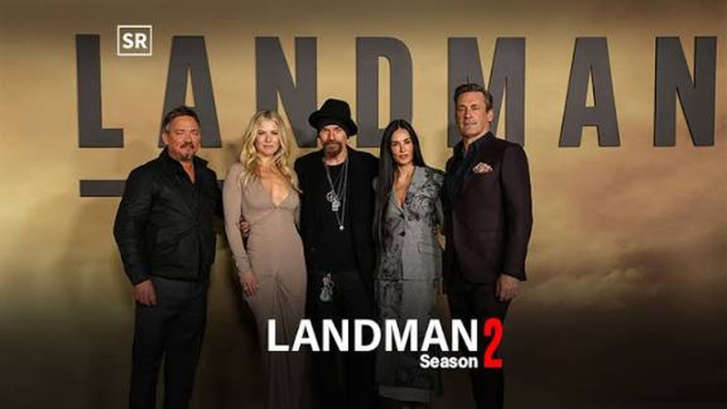 Promotional poster for Landman Season 2 release