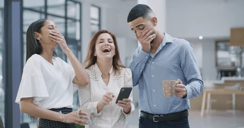 Laughing Meme at Work