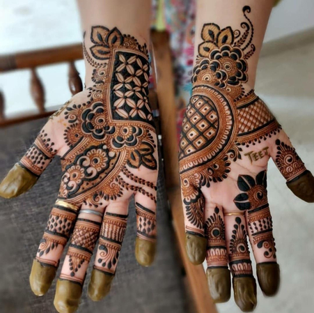 mehndi design simple