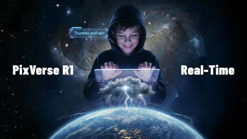pixverse R1 real-time video generator