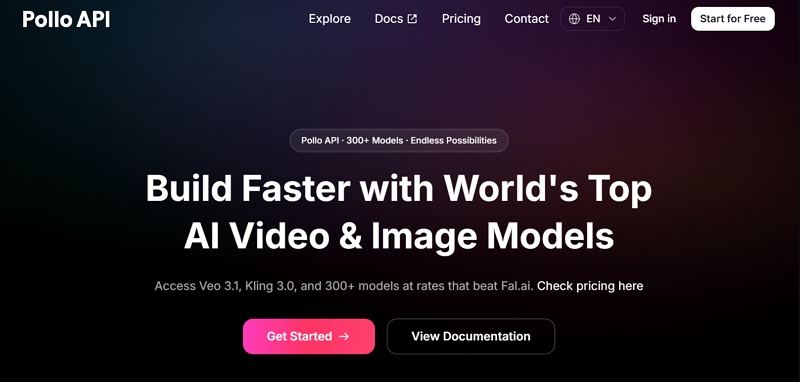 pollo ai launches pollo api