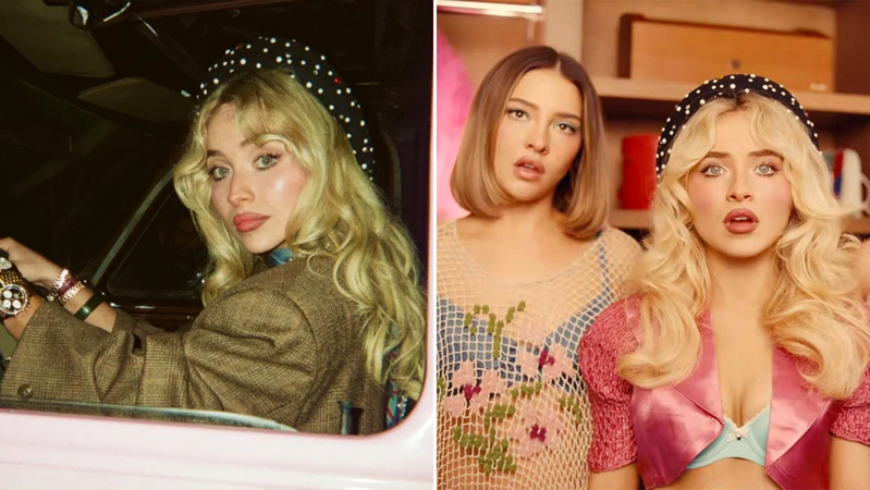 sabrina carpenter house tour music video