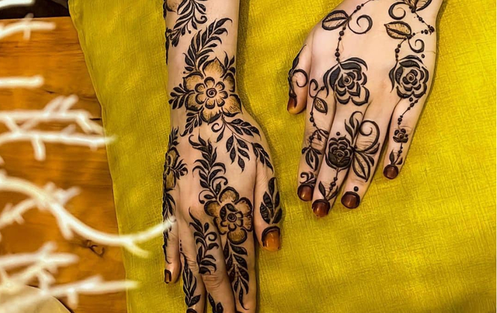 simple mehndi design