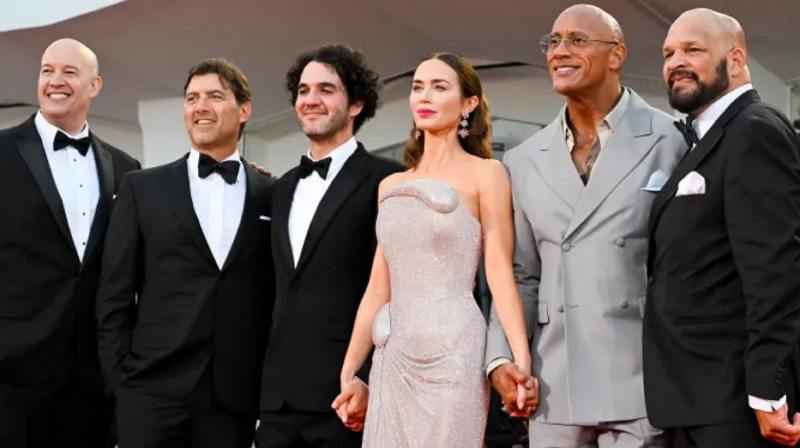 Die Smashing Machine Besetzung Dwayne Johnson Emily Blunt