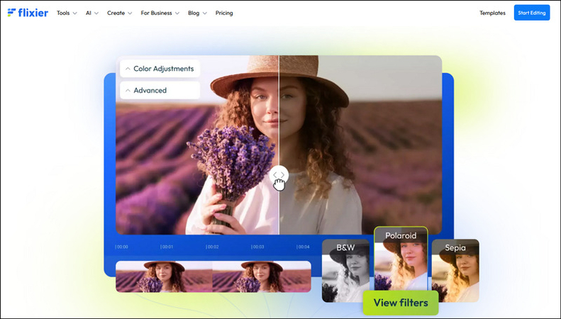 Flixier Video Zoom Enhancer