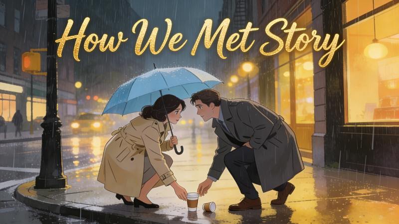 how we met story
