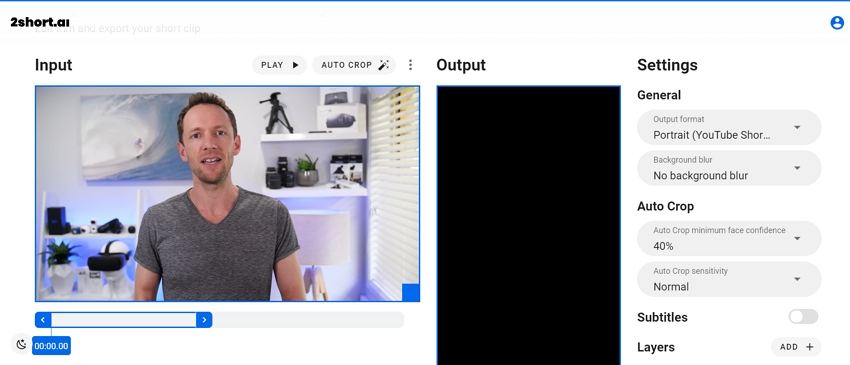 2short ai create video guide step 5