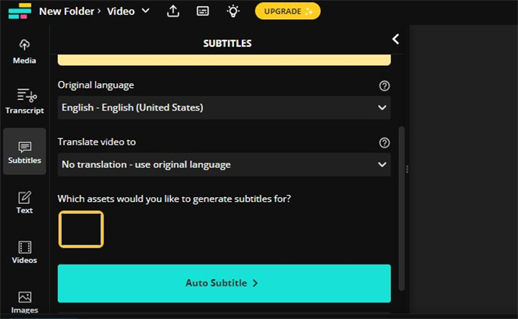 How To Add Auto Captions To Videos With Kapwing