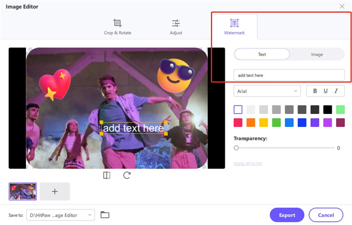 新增文字到圖片